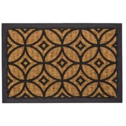 Wadiga Paillasson En Caoutchouc Et Coco 60x40cm