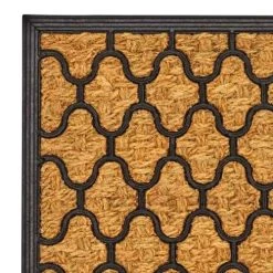 Wadiga Paillasson En Caoutchouc Et Fibres De Coco 60x40cm -Maisons Du Monde Boutique paillasson en caoutchouc et fibres de coco 60x40cm 2