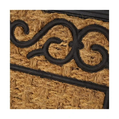 Wadiga Paillasson En Caoutchouc Et Fibres De Coco 60x40cm 4 Wadiga Paillasson En Caoutchouc Et Fibres De Coco 60x40cm – Image 2