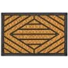 Wadiga Paillasson En Caoutchouc Et Fibres De Coco Losanges 60x40cm -Maisons Du Monde Boutique paillasson en caoutchouc et fibres de coco losanges 60x40cm