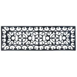 ESSCHERT DESIGN Paillasson En Caoutchouc Noir 74,5x25 -Maisons Du Monde Boutique paillasson en caoutchouc noir 74 5x25 4