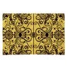 Wadiga Paillasson En Coco Motifs Volutes Noires 70x40cm -Maisons Du Monde Boutique paillasson en coco motifs volutes noires 70x40cm