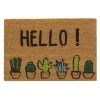 Aubry Gaspard Paillasson En Fibre De Coco 60 X 40 Cm Cactus Hello -Maisons Du Monde Boutique paillasson en fibre de coco 60 x 40 cm cactus hello