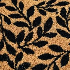 The Deco Factory Paillasson En Fibre De Coco Motif Brindilles Naturel Et Noir 60x40 -Maisons Du Monde Boutique paillasson en fibre de coco motif brindilles naturel et noir 60x40 4