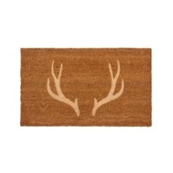 Aubry Gaspard Paillasson En Fibres De Coco Bois De Cerf Thermopressé 75x45