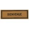 Aubry Gaspard Paillasson Grande Taille En Coco 120 X 40 Cm Encadré Bienvenue