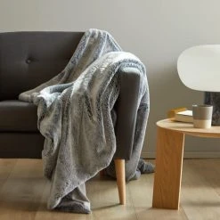 Madura Plaid 120x150 Cm Gris Cendré