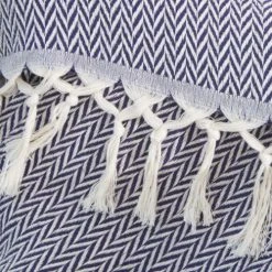 Febronie Plaid 130x170 Aubergine -Maisons Du Monde Boutique plaid 130x170 aubergine 2