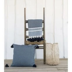 Febronie Plaid 130x170 Bleu Pétrole