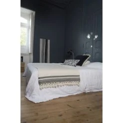 Febronie Plaid 130x170 Noir