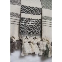 Febronie Plaid 130x170 Noir -Maisons Du Monde Boutique plaid 130x170 noir 4