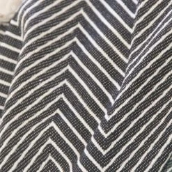 Febronie Plaid 130x170 Noir 12 Febronie Plaid 130x170 Noir -Maisons Du Monde Boutique plaid 130x170 noir 9