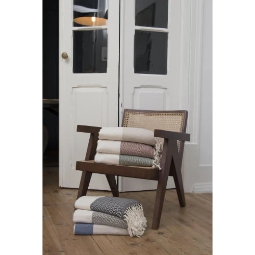 Febronie Plaid 130x170 Olive 6 Febronie Plaid 130x170 Olive – Image 4