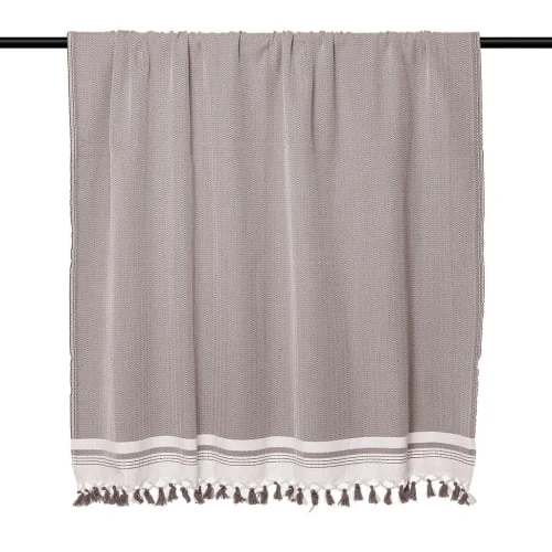 Febronie Plaid 130x170 Taupe 6 Febronie Plaid 130x170 Taupe – Image 4