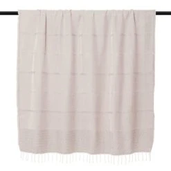 Febronie Plaid 130x170 Taupe Clair 10 Febronie Plaid 130x170 Taupe Clair -Maisons Du Monde Boutique plaid 130x170 taupe clair 8