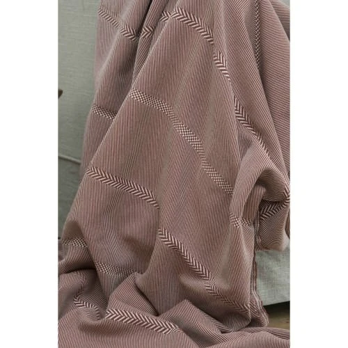 Febronie Plaid 130x170 Tomette 6 Febronie Plaid 130x170 Tomette – Image 4