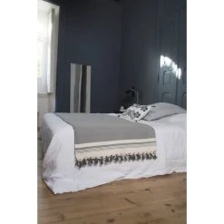 Febronie Plaid 160x250 Gris Moyen