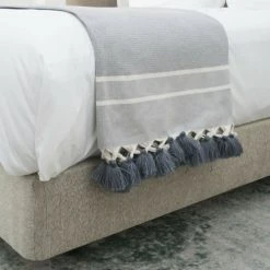 Febronie Plaid 160x250 Gris Moyen