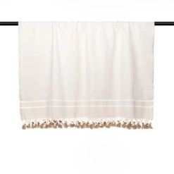 Febronie Plaid 160x250 Taupe Clair -Maisons Du Monde Boutique plaid 160x250 taupe clair 3