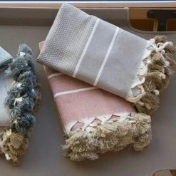 Febronie Plaid 160x250 Terracotta -Maisons Du Monde Boutique plaid 160x250 terracotta 4