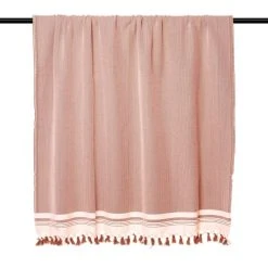 Febronie Plaid 160x250 Tomette -Maisons Du Monde Boutique plaid 160x250 tomette 3