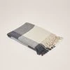 Madura Plaid 180x280 Cm Anthracite -Maisons Du Monde Boutique plaid 180x280 cm anthracite
