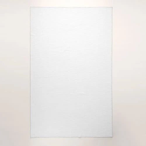 Madura Plaid 240x260 Cm Blanc Et Feston Noir 5 Madura Plaid 240x260 Cm Blanc Et Feston Noir – Image 3