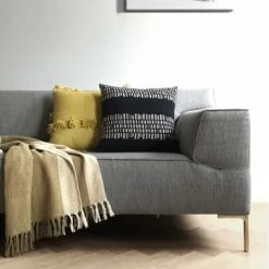 Malagoon Plaid Rose Pierre 125x170 13 Malagoon Plaid Rose Pierre 125x170 -Maisons Du Monde Boutique plaid antik jaune 125x170 teepee