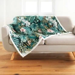 Douceur D'Intérieur Plaid Aspect Velours 125x150cm