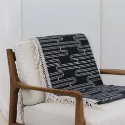 Maison Jean-Vier Plaid Carbone 130x186 Cm