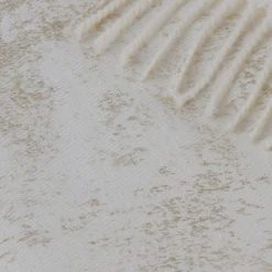 Sensei Maison Plaid Chaud Avec Franges Or 130x170 Cm -Maisons Du Monde Boutique plaid chaud avec franges or 130x170 cm 2