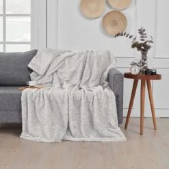 Sensei Maison Plaid Chaud Sable 130x170 Cm -Maisons Du Monde Boutique plaid chaud ecru 130x170 cm charme douceur