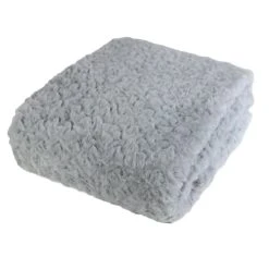 Sensei Maison Plaid Chaud Gris Perle 130x170 Cm -Maisons Du Monde Boutique plaid chaud gris perle 130x170 cm 1