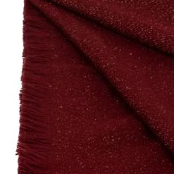 Maisons Du Monde Plaid Doux Rouge Avec Paillettes Dorées 130x170 -Maisons Du Monde Boutique plaid doux rouge avec paillettes dorees 130x170 1000 0 10 228667 3