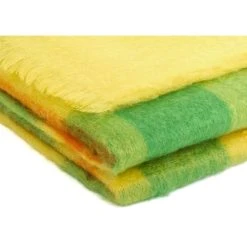 Brun De Vian-Tiran Plaid Doux Vaporeux En Laine Multicolore 140x180 Cm -Maisons Du Monde Boutique plaid doux vaporeux en laine multicolore 140x180 cm 3