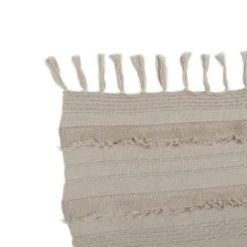 Lorena Canals Plaid En Coton Beige 125x150 -Maisons Du Monde Boutique plaid en coton beige 125x150 4