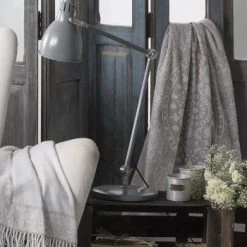 Naf Naf Plaid En Coton Beige 130x170 -Maisons Du Monde Boutique plaid en coton beige 130x170 marble