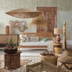 Maisons Du Monde Plaid En Coton Bio Gaufré Blanc à Franges 160x210 -Maisons Du Monde Boutique plaid en coton bio gaufre blanc a franges 160x210 1000 3 14 210344 5