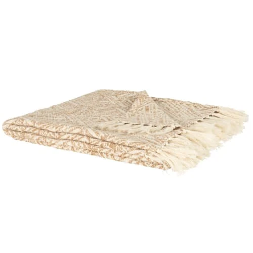 Maisons Du Monde Plaid En Coton Et Acrylique écru Et Beige 130x170 3 Maisons Du Monde Plaid En Coton Et Acrylique écru Et Beige 130x170