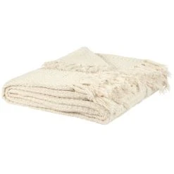 Maisons Du Monde Plaid En Coton Recyclé Tissé écru 160x210 6 Maisons Du Monde Plaid En Coton Recyclé Tissé écru 160x210 -Maisons Du Monde Boutique plaid en coton recycle tisse ecru 160x210 1000 3 10 223009 2