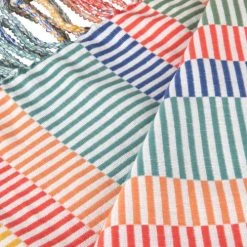 Maisons Du Monde Plaid En Coton Tissé à Franges Multicolores 150x200 -Maisons Du Monde Boutique plaid en coton tisse a franges multicolores 150x200 1000 3 15 224777 3