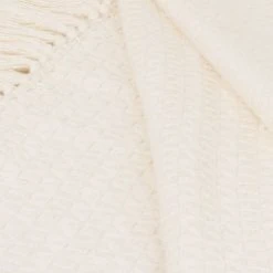 Maisons Du Monde Plaid En Coton Tissé écru à Franges 130x170 5 Maisons Du Monde Plaid En Coton Tissé écru à Franges 130x170 -Maisons Du Monde Boutique plaid en coton tisse ecru a franges 130x170 1000 11 39 230582 3