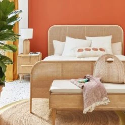 Maisons Du Monde Plaid En Gaze De Coton Et Lin Terracotta 160x210 -Maisons Du Monde Boutique plaid en gaze de coton et lin terracotta 160x210 1000 7 9 222639 4