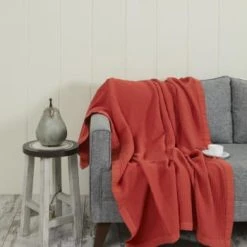 Sensei Maison Plaid En Gaze De Coton Blanc 130x170 Cm 11 Sensei Maison Plaid En Gaze De Coton Blanc 130x170 Cm -Maisons Du Monde Boutique plaid en gaze de coton terracota 130x170 cm loft