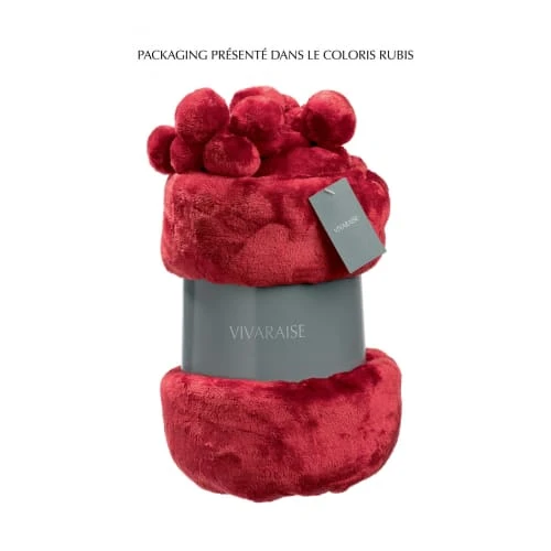 Vivaraise Plaid En Polyester Forêt 150 X 200 5 Vivaraise Plaid En Polyester Forêt 150 X 200 – Image 3