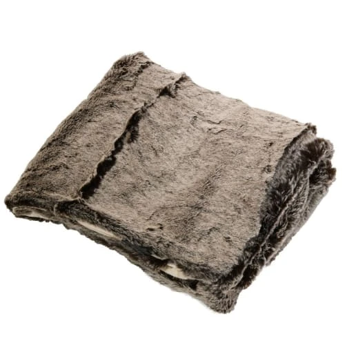 Sensei Maison Plaid épais Et Doux Fausse Fourrure Ecru 130x170 Cm 4 Sensei Maison Plaid épais Et Doux Fausse Fourrure Ecru 130x170 Cm – Image 2