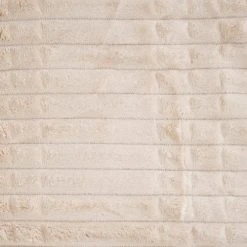 LolaHome Plaid Flanelle Et Fausse Fourrure Sherpa Beige 125x150cm -Maisons Du Monde Boutique plaid flanelle et fausse fourrure sherpa beige 125x150cm 5