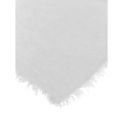 Febronie Plaid Grand Modèle 180x260 Blanc -Maisons Du Monde Boutique plaid grand modele 180x260 blanc 3