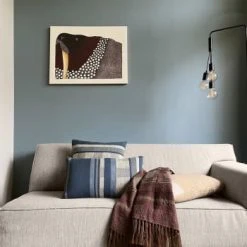 Malagoon Plaid Bouclé Vue Mer Multicolore 125x150 -Maisons Du Monde Boutique plaid marron artisanal 125x150 vue sur la mer