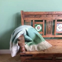 Malagoon Plaid Rose Pêche 125x150 -Maisons Du Monde Boutique plaid mohair vert pois 125x150 mohair